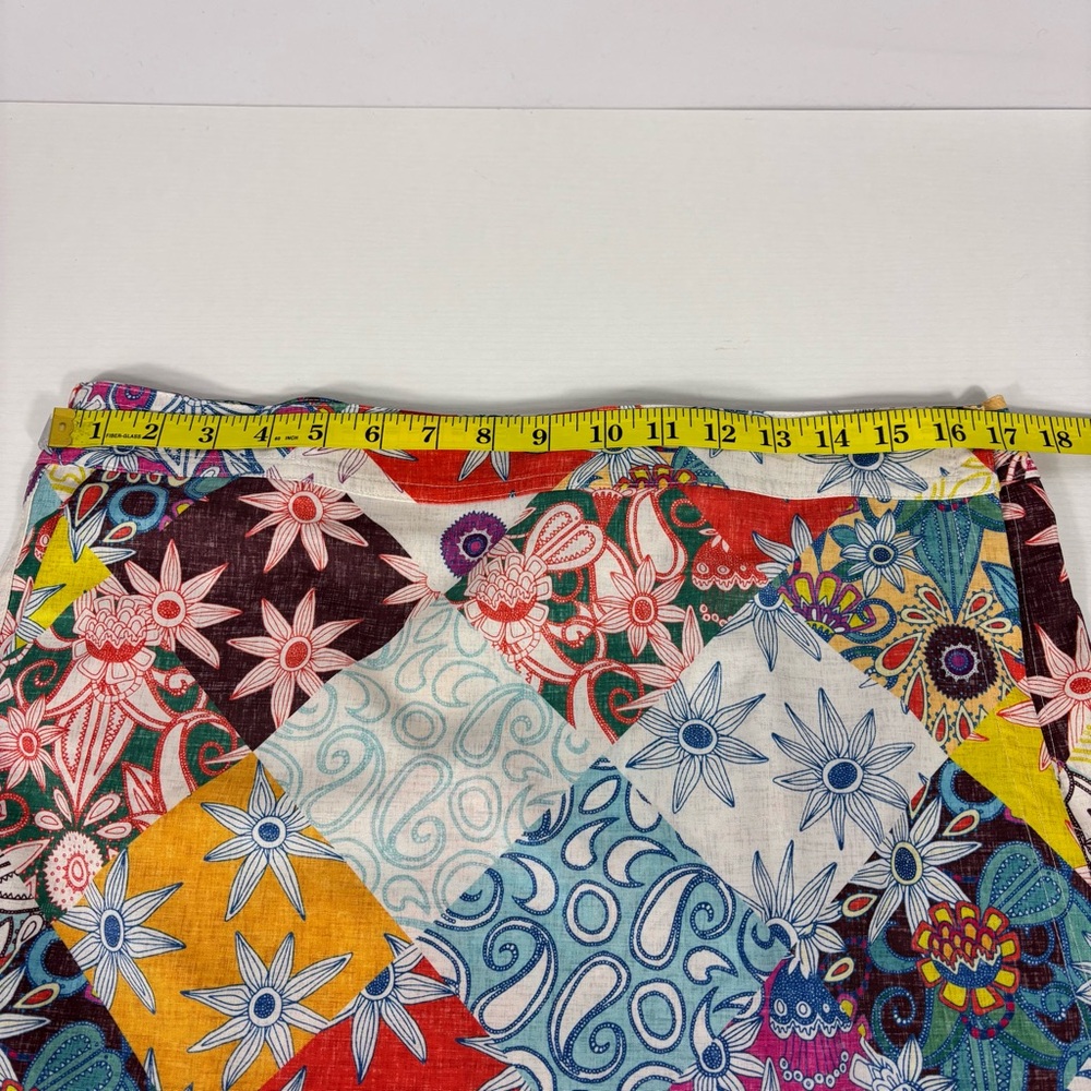 Ripskirt Boho Patchwork Floral Pattern Skirt Size… - image 4